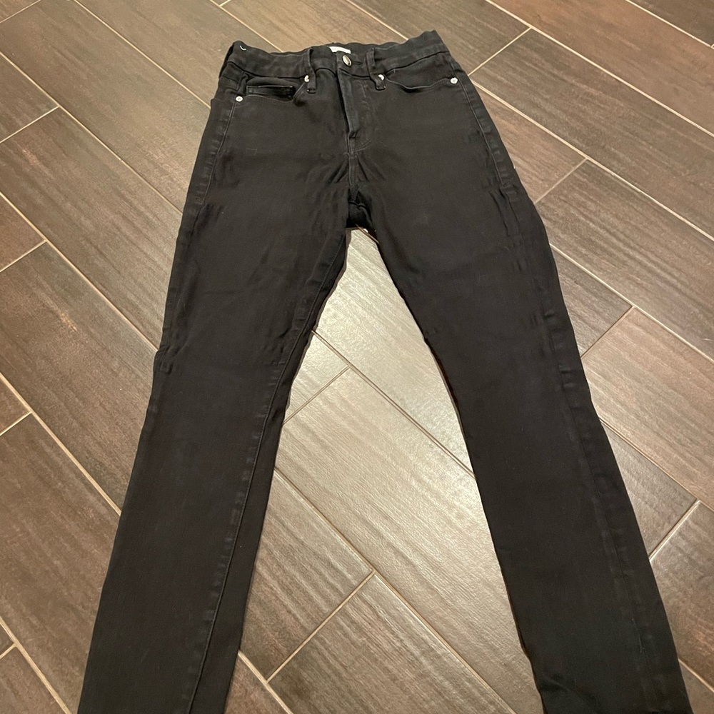 Good American - Black Good Legs - Skinny Jeans